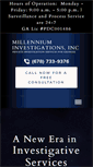 Mobile Screenshot of millenniuminv.com